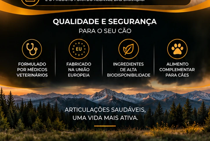Kanerya Mobility+ qualidade e segurança do suplemento para cães